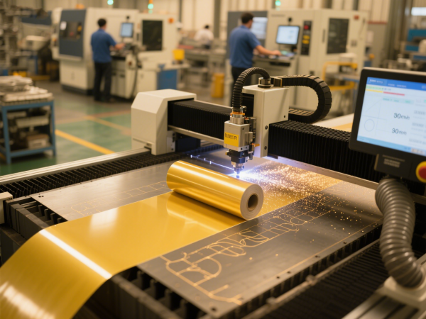 PI 膜皮秒激光切割 (3)