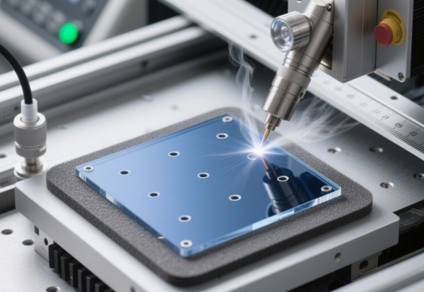 中小企業(yè)藍寶石加工突圍：玻璃激光鉆孔設(shè)備（低成本+易操作）適配