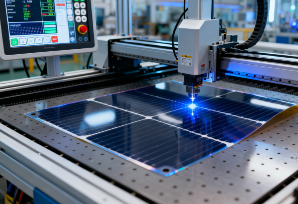 2025柔性太陽能板性能升級：激光鉆孔設備3大技術突破，適配PET/PI/超薄玻璃