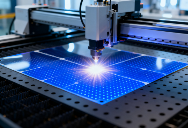 柔性太陽能板激光微孔加工 (8)